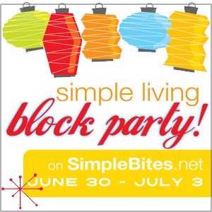 simple living block party
