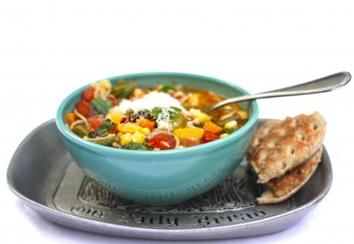 blue bowl soup