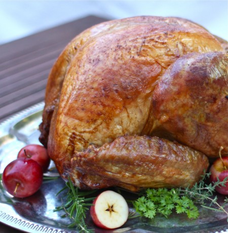 close-up roast turkey