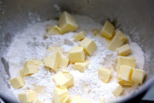 flour and butter pie crust