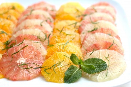 citrus mint salad