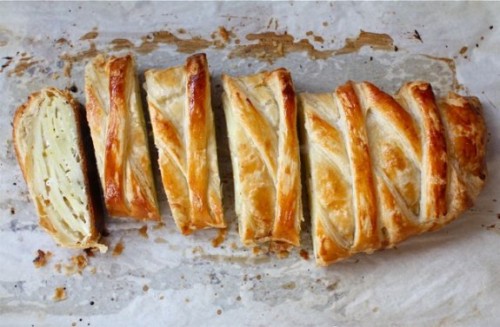 strudel sliced