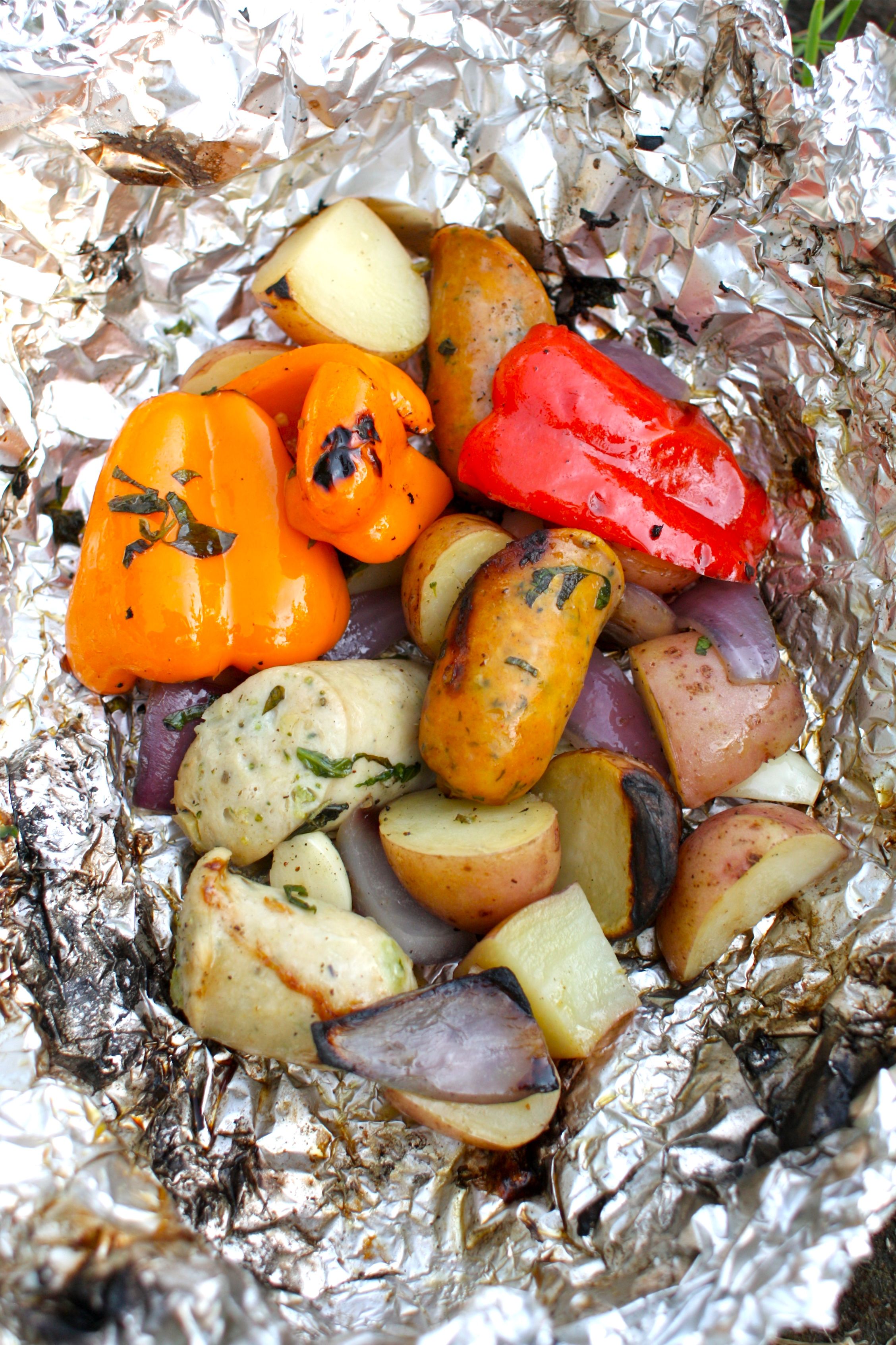 Click Here for Foil Dinners - A Camping Meal That's Easy to Make