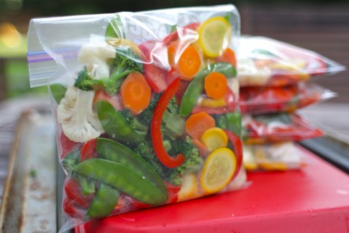 DIY stir fry frozen vegetables
