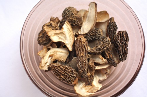 dried mushrooms