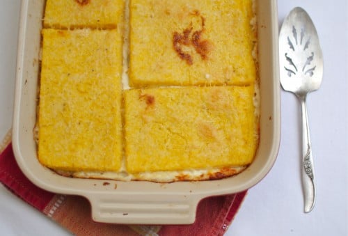 polenta crust