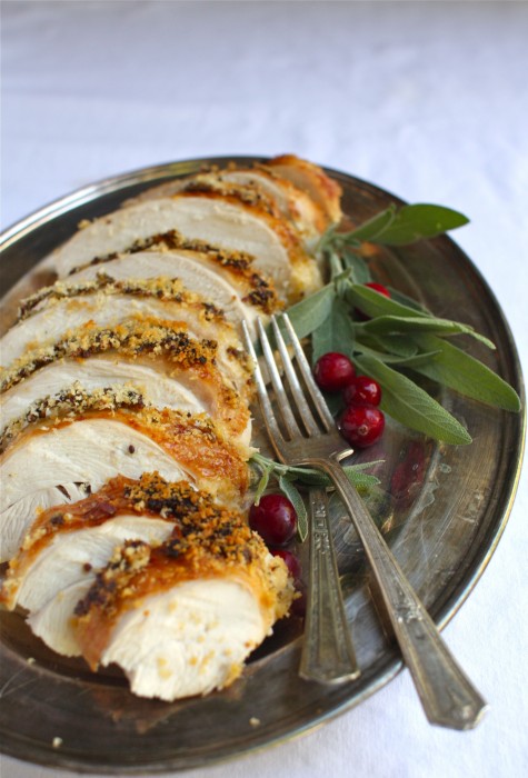 2sliced turkey breast