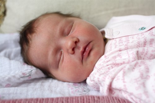 clara five days old