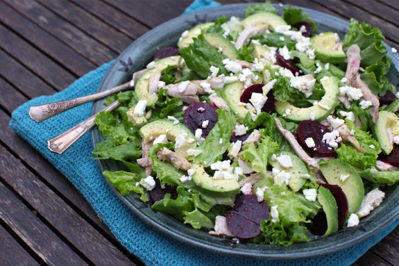 beet avocado salad
