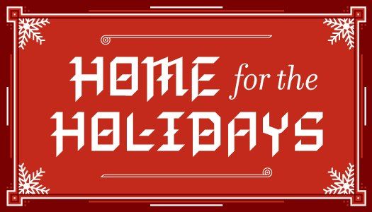 home for the holidays