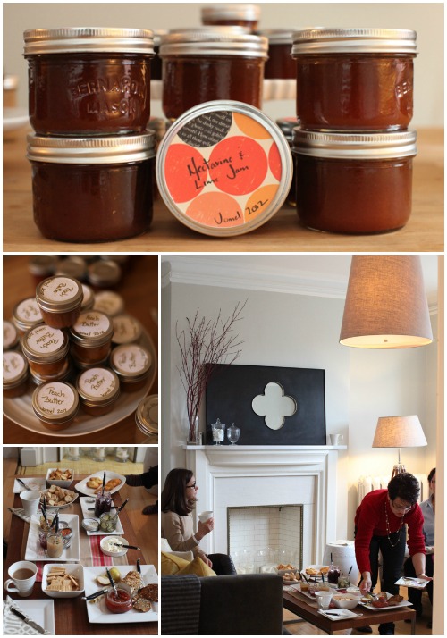jam tasting Collage