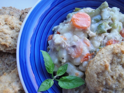 Easy chicken and biscuits pot pie remake 2