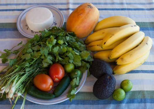 Mexican market produce