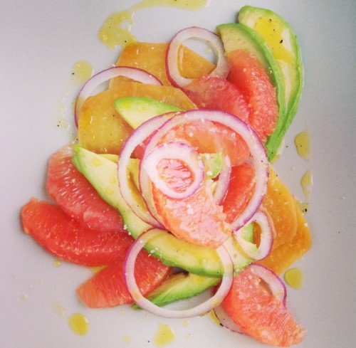 citrus avocado salad