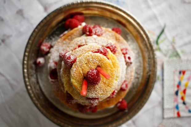 Raspberry Shortcake | Simple Bites #birthdaycake #birthdayparty #kids #cake