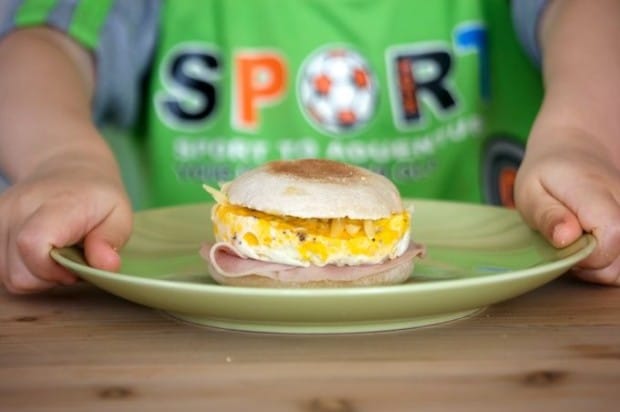 Homemade Egg-McMuffins-