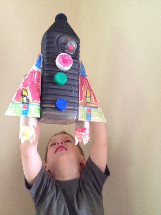 homemade rocket