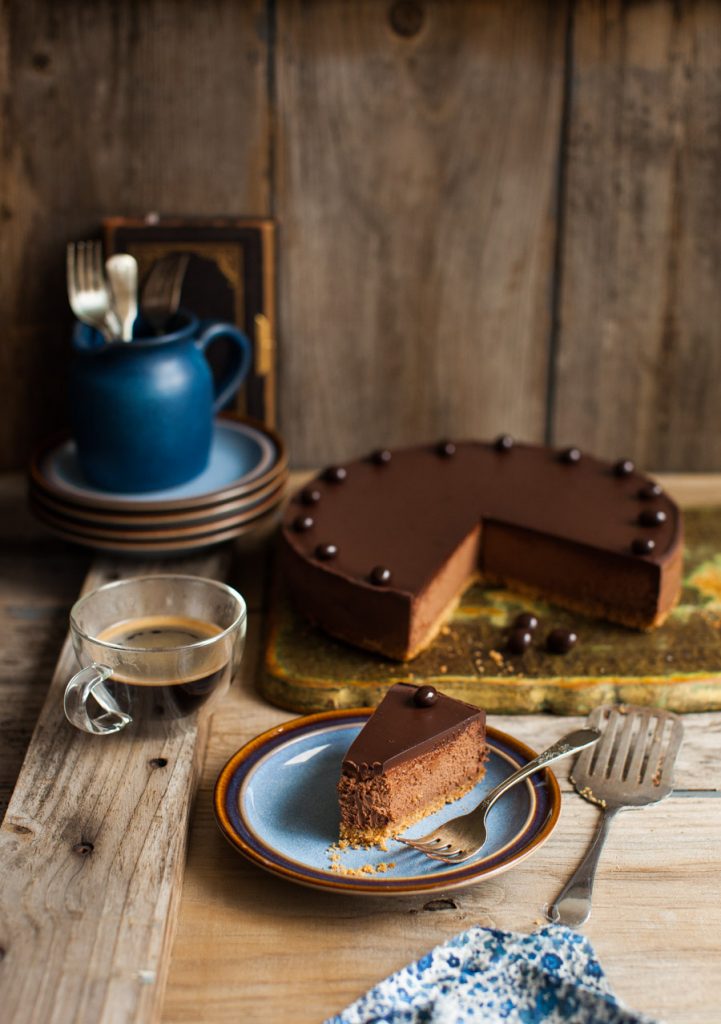 Espresso Chocolate Cheesecake | Simple Bites