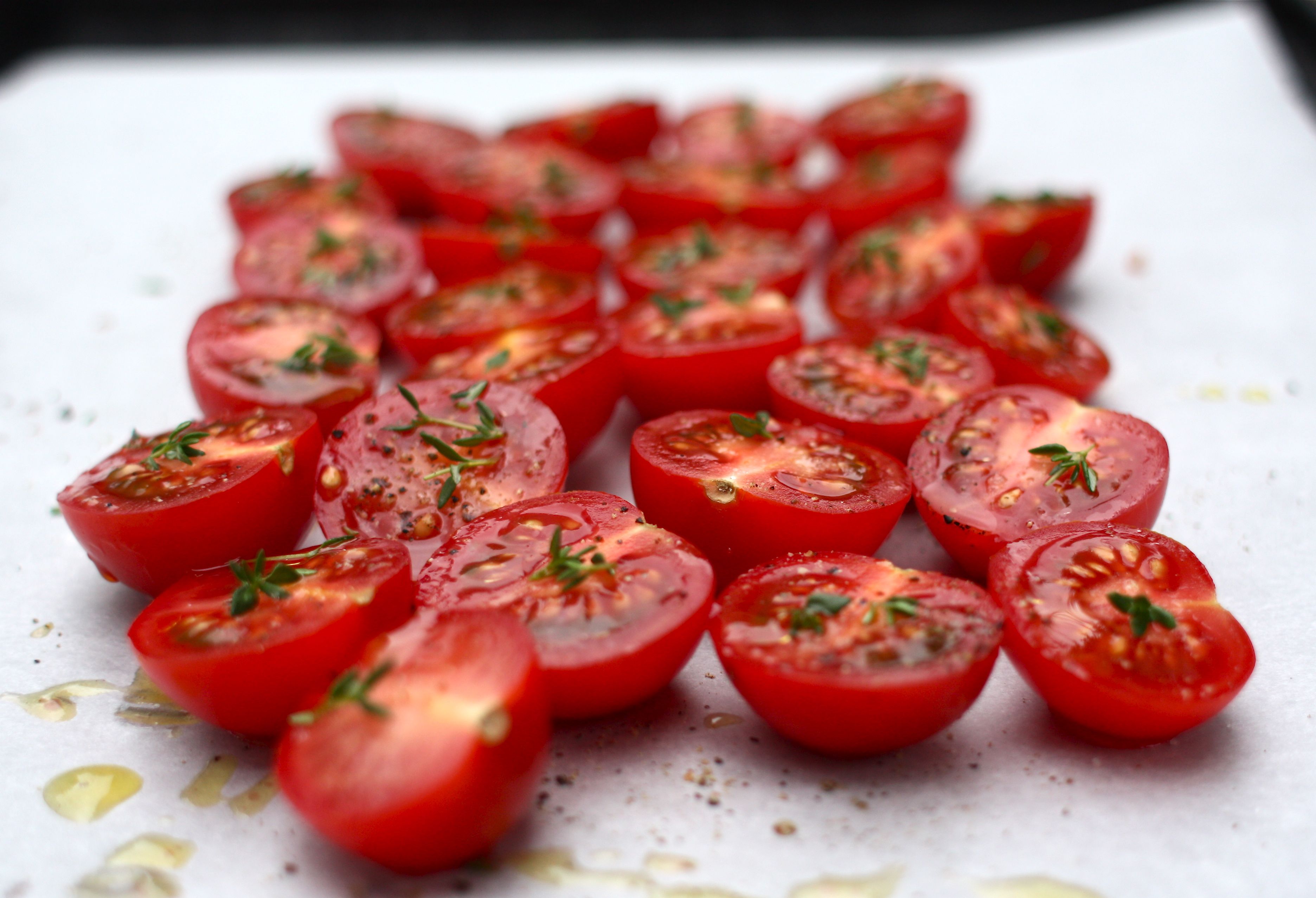 Slow-Roasted Cherry Tomatoes: A Simple Summer Appetizer